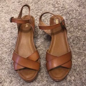 MIA studded block heel sandal